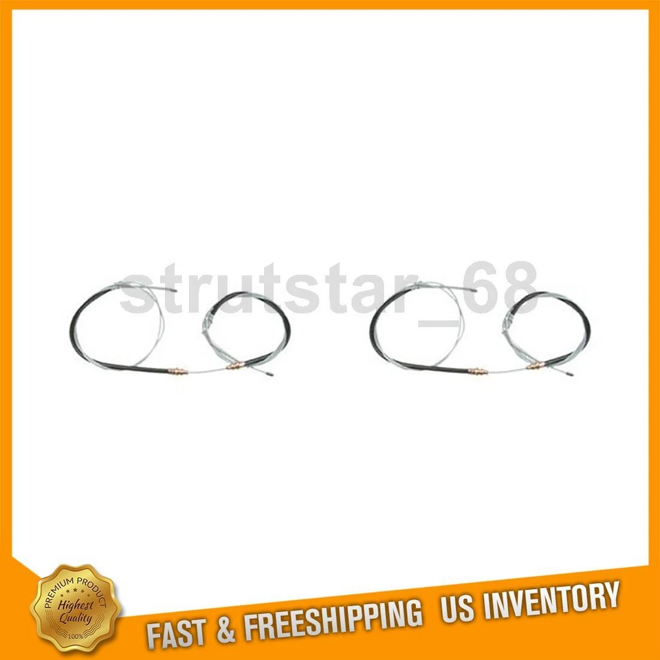 2 Rear Parking Brake Cable Fits Ford Falcon 2.8L 3.3L 4.7L 5.0L 4.1L 5.8L 7.0L - Image 1 of 4