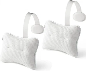 2 Pack Padded Pillow for Hot Tub Head and Neck Support Cushion for Hot Tubs an - Picture 1 of 7