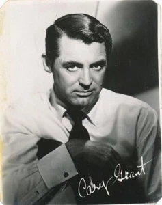 Cary Grant - Fotografía vintage firmada - Imagen 1 de 2