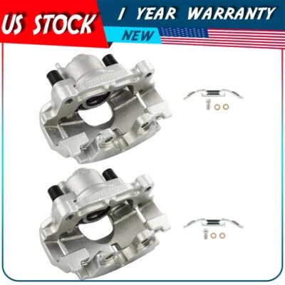 Par de pinzas de freno delanteras con soporte para Ford Fusion Lincoln MKZ 2013-2020 Foto 1 de 4