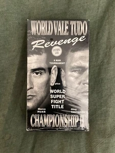 VINTAGE WORLD VALE TUDO REVENGE CHAMPIONSHIP 2 VHS TAPE 1997 RIO SPORT CORP - Picture 1 of 7