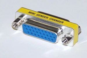Gender Changer F / F Buchse/Buchse 26 polig HD female / female SUB-D Adapter - Bild 1 von 3