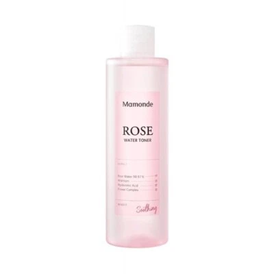 Tónico de agua de rosas Mamonde 16,9 OZ hidratante calmante cuidado de la piel K belleza Foto 1 de 4