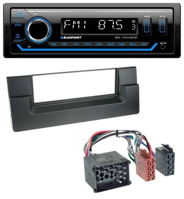 Blaupunkt Bluetooth USB DAB MP3 Autoradio für BMW 5er (E39) X5 (E53) Rundpin - Bild 1 von 4