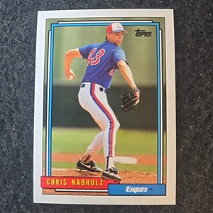 Tarjeta Topps Gold Chris Nabholz 1992 # 32 - Imagen 1 de 2
