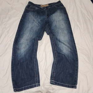 Vintage Y2k Southpole Premium Jeans Size 38 Baggy - Picture 1 of 11