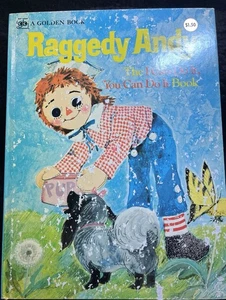 Raggedy Andy I Can Do It You Can Do It von Norah Smaridge Großes goldenes Buch 1973 - Bild 1 von 4