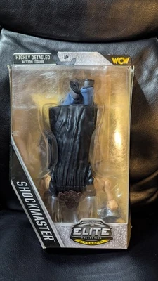 Mattel WCW SHOCKMASTER WWE Elite Flashback 2016 SDCC exclusivo sin abrir Foto 1 de 4