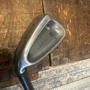 Wilson Fat Shaft Deep Red Single 7 Iron Graphite Regular Left Hand LH 37.5” - Picture 1 of 7