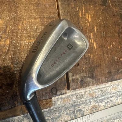 Wilson Fat Shaft Deep Red Single 7 Iron Graphite Regular Left Hand LH 37.5” - Image 1 of 4