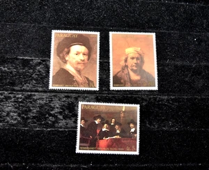 PARAGUAY     1983    REMBRANDT    S C518-520     MNH - Picture 1 of 4