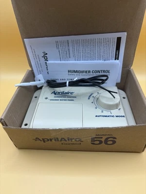 Aprilaire Model 56 Automatic Humidifier Control – New Open Box HVAC Controller - Image 1 of 2