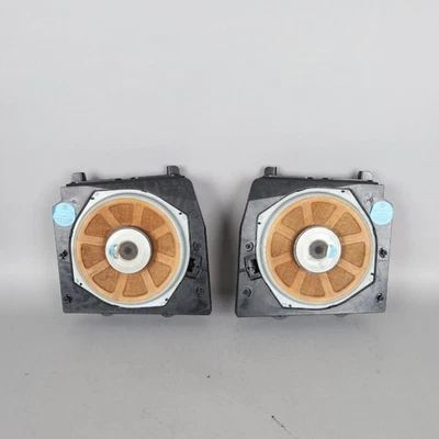 2004-2010 BMW X3 Floor Speaker Subwoofer Set Pair 65136990103 OEM Used - Image 1 of 4