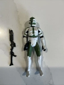 Commander Gree Green Clone Wars Republic Trooper Star figure 2009 TCW cw09 - Picture 1 of 7
