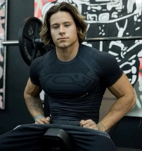Youngla SUPERMAN - (M) - 4117 - CAMISETA DE COMPRESIÓN - NEGRA - AGOTADA - RARA 🔥 - Imagen 1 de 5