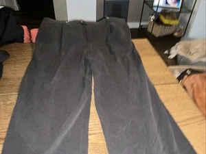 Tommy Bahama Hose Herren 42 x 30 schwarz lockere Passform 90 % Seidenmischung elegante Hose - Bild 1 von 18