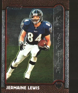 1999 Bowman Chrome #55 - Jermaine Lewis - Baltimore Ravens  99-400 - Picture 1 of 2