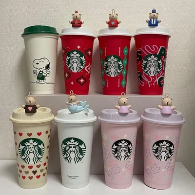 🌸 Taza reutilizable Starbucks y Bearista venta a granel🌸JAPÓN Foto 1 de 2