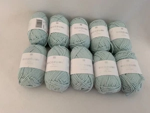 10 Ricorum Yarn 383227 Partie Mint gree/blue lot NOS - Picture 1 of 4