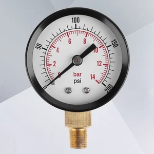 Vacuum Gauge Tester Vacuum Gauge Air Vacuum Pressure Gauge Vacuum Gage - Picture 1 of 11