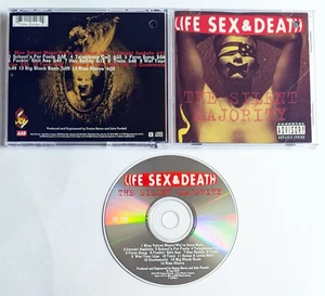 LIFE SEX & DEATH The Silent Majority CD 1992 US 1st Press PROMO Stanley TANK OOP - Picture 1 of 1
