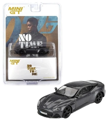 Mini GT 1:64 Aston Martin DBS James Bond 007 “No Time to Die” English MGT00904 - Image 1 of 4