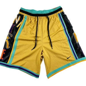 NUEVO CON ETIQUETAS Pantalones Cortos Nike Baloncesto Hombres XL Dri-Fit ADN 8” Entrepierna Dorado Verde azulado DX0255-725 - Imagen 1 de 9
