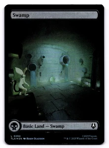 Swamp #294 [L Foil] Magic Avatar: The Last Airbender NM - Picture 1 of 2