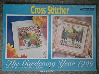 The Gardening Year 1999 Calendar Cross Stitch Chart Booklet Booklet Only - Image 1 of 3