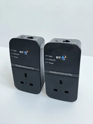 BT Broadband Extenders Flex 500 Passthrough Powerline Adapters (SC282) - Image 1 of 4