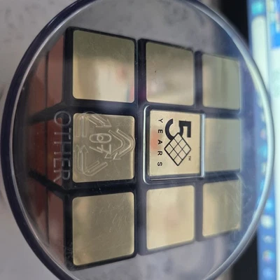Genuine Rubik’s Cube 50th Anniversary Special Retro Edition Factory Sealed New - Image 1 of 4