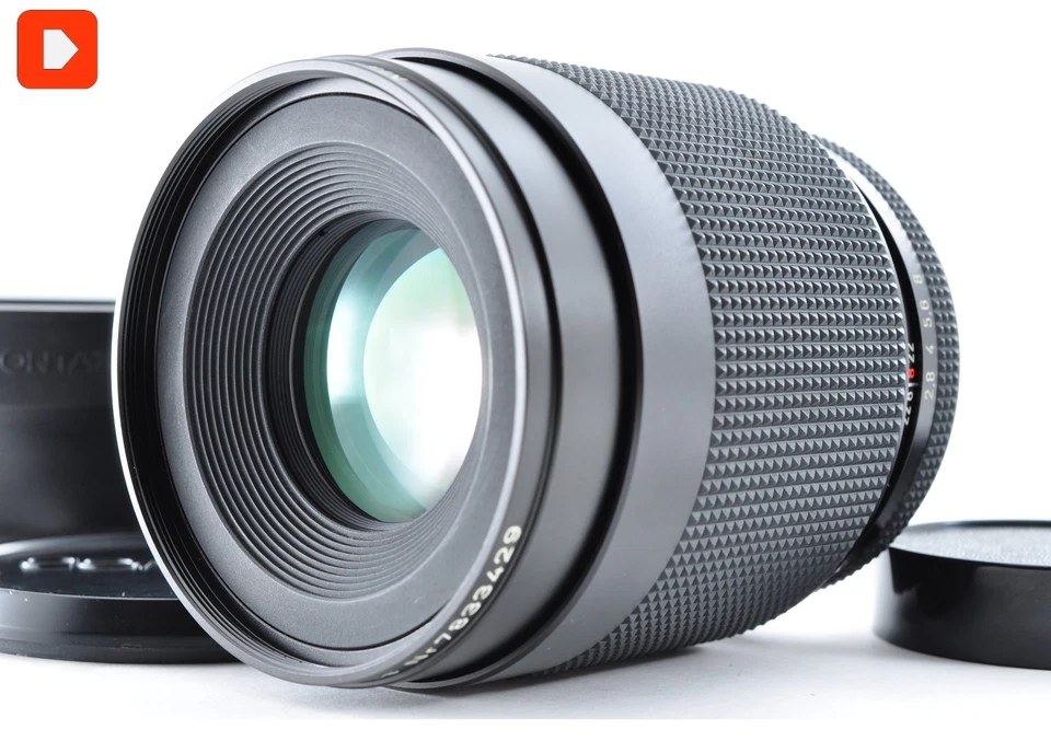 [N MINT+5] Contax Carl Zeiss Makro-Planar 100mm F/2.8 T* AEJ Lens C/Y mount #213 - image 1 of 4