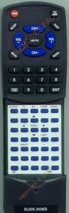 Replacement Remote for VIZIO VU32L, VO370M, VW32LHDTV30A - Picture 1 of 1