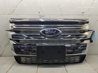 Ford Edge 2013 parrilla superior completa con barras cromadas y carcasa sin 2,0 L #009274 Foto 1 de 4