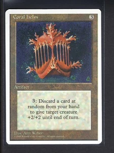 Coral Helm 4th Fourth Edition – MTG Magic the Gathering Card - Picture 1 of 2