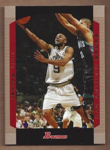 2004-05 Bowman Gold #9 Tony Parker - NM-MT