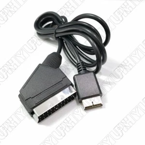 1 × RGB Scart Cable 1.8 meter/ 6ft Fit For PS1/ PS2/ PS3 only - Picture 1 of 6