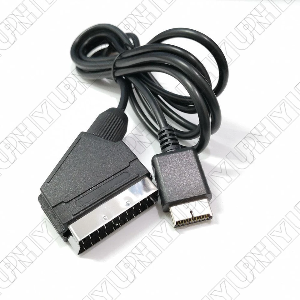 1 × RGB Scart Cable 1.8 meter/ 6ft Fit For PS1/ PS2/ PS3 only - Image 1 of 4
