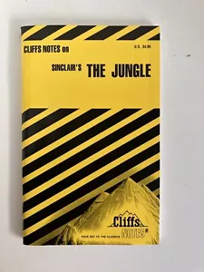 Cliffs Notes on Sinclair's THE JUNGLE by Frank Thompson 1999 - Picture 1 of 3