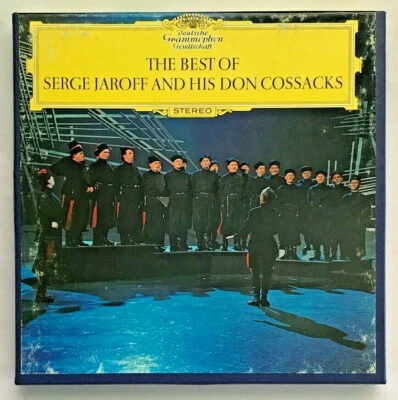 7-1/2ips Deutsche Grammophon Best of Serge Jaroff & His Don Cossacks Reel Tape - Image 1 of 3