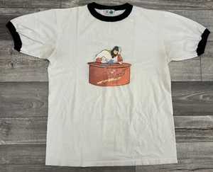 Vintage Space Ghost Coast To Coast Shirt Mens Size Large Ringer Tee White - Picture 1 of 10