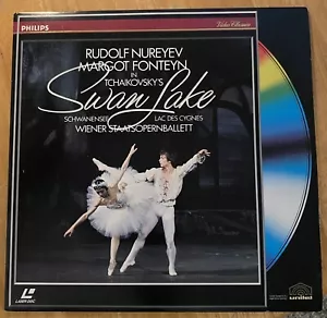 Swan Lake - Laserdisc - Tchaikovsky - Rudolf Nureyev - Margot Fonteyn - Ballet - Picture 1 of 2