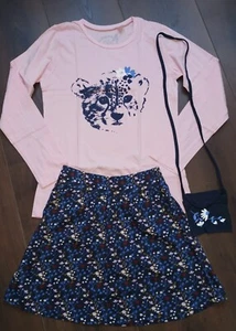 BPC Mädchen Set Gr. 164 170 Langarmshirt Rock Tasche neuwertig top Zustand - Bild 1 von 7