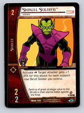 2004 Marvel VS System Skrull Soldier MOR-159 Card CCG TCG Upper Deck MCU SciFi