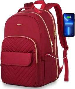 Large Travel Laptop Backpack for Women, Carry On Backpack with USB Charging Port - Picture 1 of 14