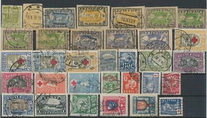 Lot Estland zwischen Michel No. 4 - 129 gestempelt - 33 Werte - Bild 1 von 1