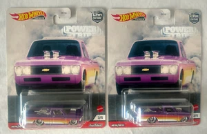 2020 HOT WHEELS PREMIUM CUSTOM '72 CHEVY LUV LOT OF 2 - Picture 1 of 5