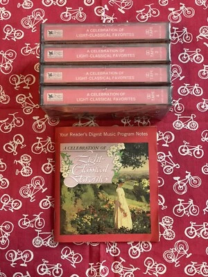 Reader's Digest 1994 A Celebration Of Light Classical Favorites Cassette SEALED - Image 1 of 4