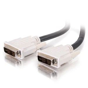 DVI-D™ Single-Link M to M 66" Cable w/ Screw Connectors White 18 Pin - Bild 1 von 2