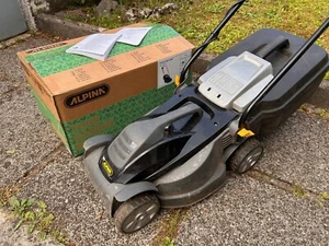 Rasaerba elettrico Alpina BL 320 E Larghezza Taglio 32 cm, Motore da 1000 W - Foto 1 di 5